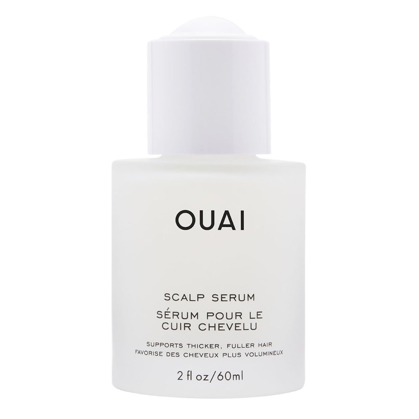 OUAI Scalp Serum - Balancing Hair Serum with Red Clover Extract, Siberian Ginseng and Peptides for Thicker and Fuller-Looking Hair - Paraben, Phthalate and Sulfate Free Scalp Care (2 Fl Oz)
