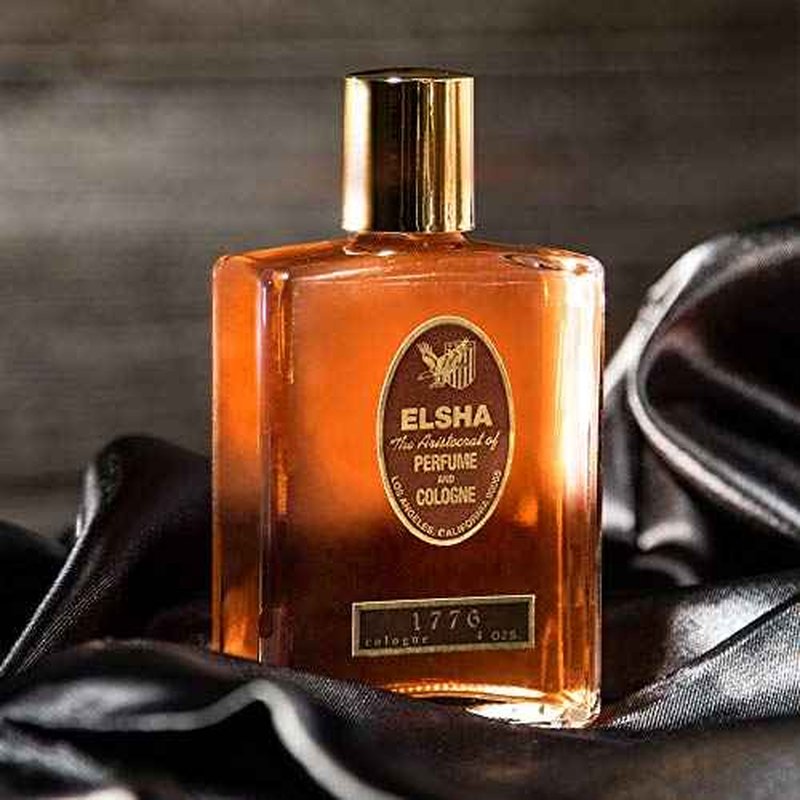 ELSHA Cologne 1776 ? Long?Lasting Luxury Fragrance for Men & Women ? Classic Woodsy, Spicy, Leather Scent ? Made in USA ? 8?fl?oz Splash