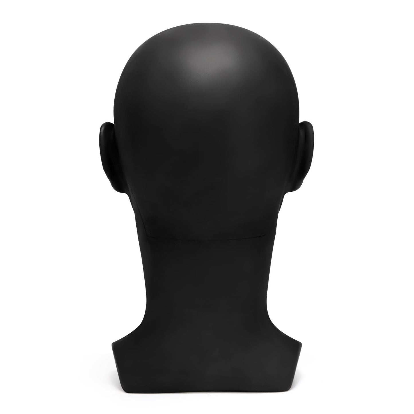 ZOOFOX Male Mannequin Head for Hats, PVC Manikin Head with Mount Hole, Professional Display Styling Head for Wigs, Hats, Scarfs, Headphone, Sunglasses, Headdress