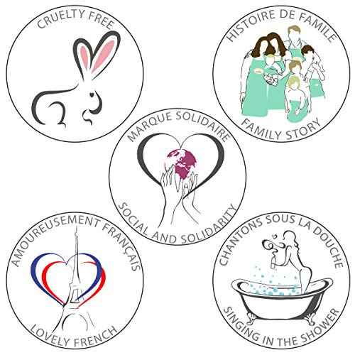 Un Air d'Antan Spa Gifts for Women, Gift Basket for Women, Spa Gift Set, Gift Set for Women, Hand Cream for Women, Gifts for Mom - 4 Products (Rose)