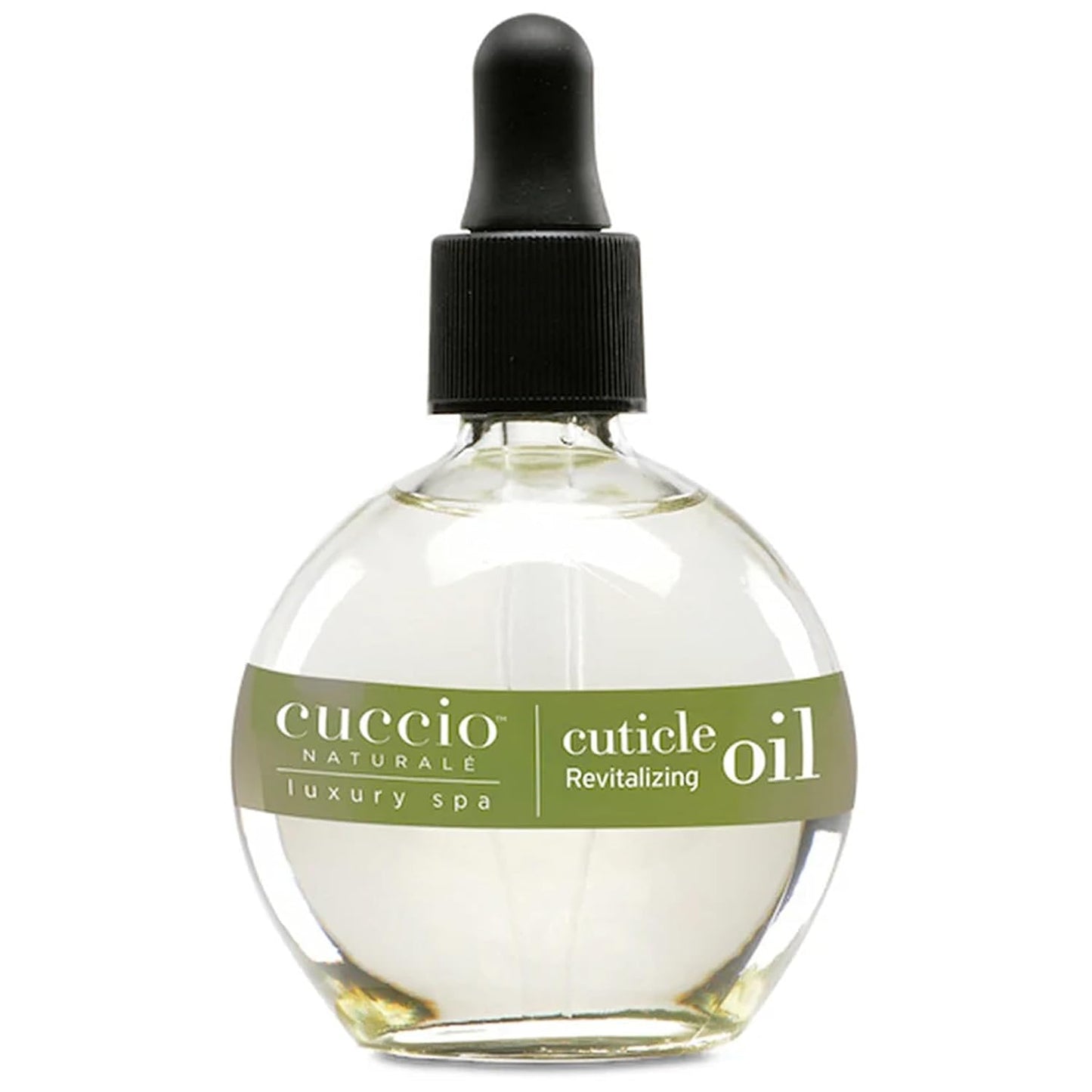 Cuccio Naturale Revitalizing Hydrating Cuticle Oil - Repair Damaged Skin & Nails - Vanilla Bean & Sugar - 2.5 Oz (Pack of 2)