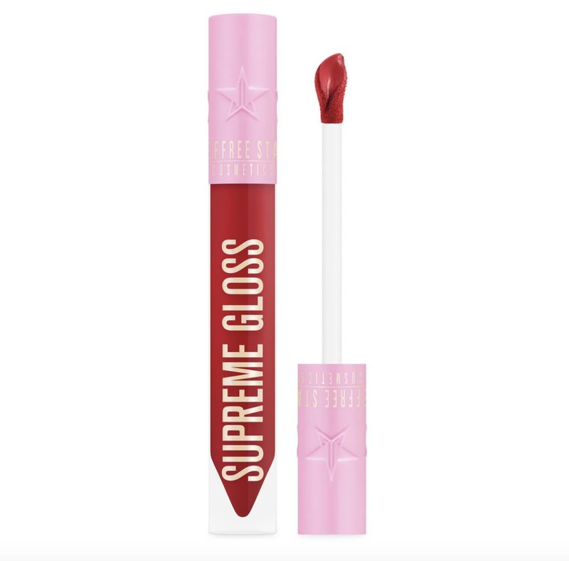Jeffree Star Cosmetics Supreme Gloss – Full-Pigment, High-Shine Lip Gloss in “Blood Sugar” (Medium) – Non-Sticky, Long-Lasting, Vegan & Cruelty-Free Lip Color Formula