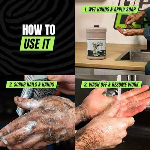 Grip Clean Nail Brush for Cleaning Fingernails ? Heavy Duty Nail Brush with Extra Stiff Bristles - Fingernail Brush & Nail Scrubber Brush with Suction Cup Backing for Men & Women - 1 Pack