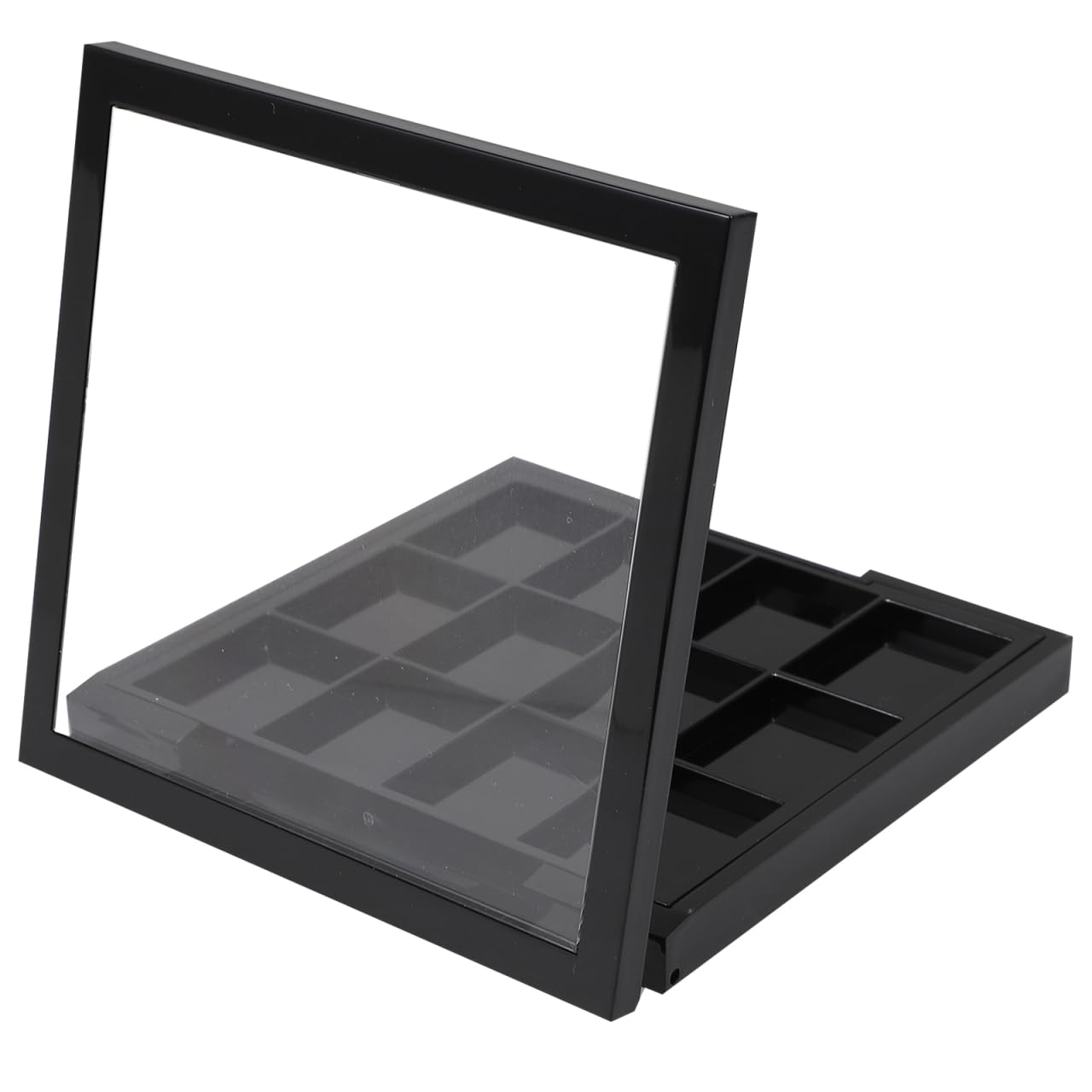 Beaupretty Empty Makeup Palette: Empty Eyeshadow Palette - Makeup Depotting Container for DIY Cosmetics Lipstick Blush Powder