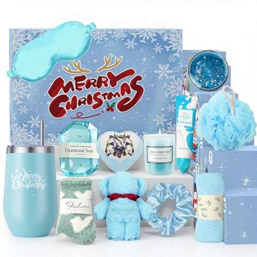 Advent Calendar for Women 2025-12 Days of Christmas Advent Calendar Unique Lavender Spa Gifts Basket Set, Creative Christmas Gifts for Women, Mom, Wife, Sister, Includes Coffee Mugs, Scented Candle