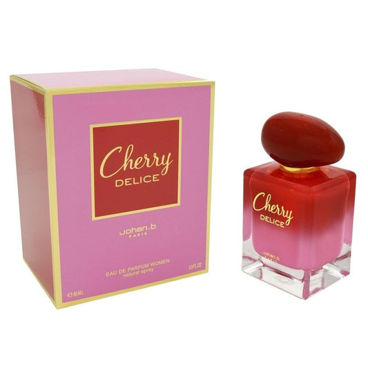 Johan B Cherry Delice Eau De Parfum Spray for Women - 2.8 Ounce Fragrance