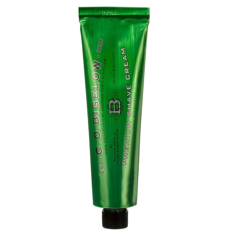 C.O. Bigelow Shaving Cream - Eucalyptus Oil Formula for Sensitive Skin | 5.2 oz Tube