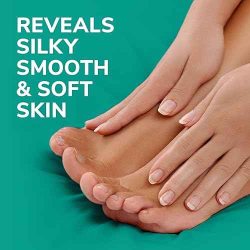 Dr. Scholl's Rough, Dry Skin Ultra Exfoliating Foot Peeling Mask, 3 Pairs Moisturizing Socks Gently Peels and Softens, with Urea, Dry Skin Callus Remover for Feet