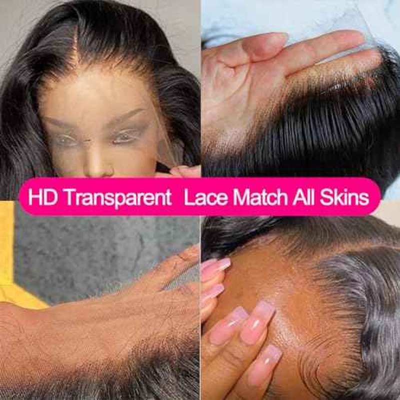 Worldnewhair 13X6 Lace Front Wigs Body Wave Human Hair 32 Inch - 200% Density Glueless Wigs Human Hair 13x6 Lace Frontal Wigs For Black Women