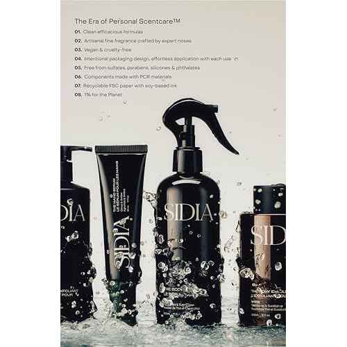 SIDIA - Soaked: The Hand Exfoliant | Cruelty-Free, Plant-Based, Clean Beauty (9.5 oz | 280 mL)