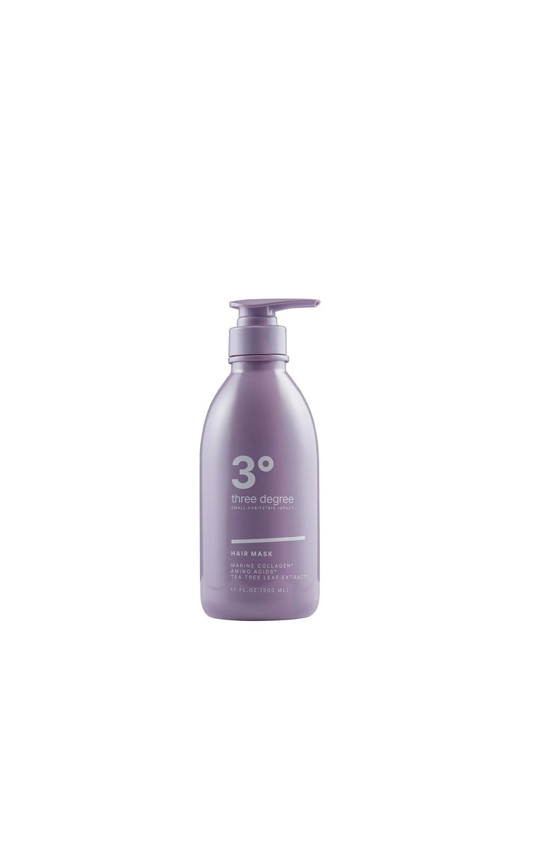 3threedegree Tea Tree & Collagen Hair Mask – Deep Hydration, Repair & Shine, With Organic Tea Tree Leaf Base & Amino Acids – Paraben-Free, Color-Safe, Clean Formula