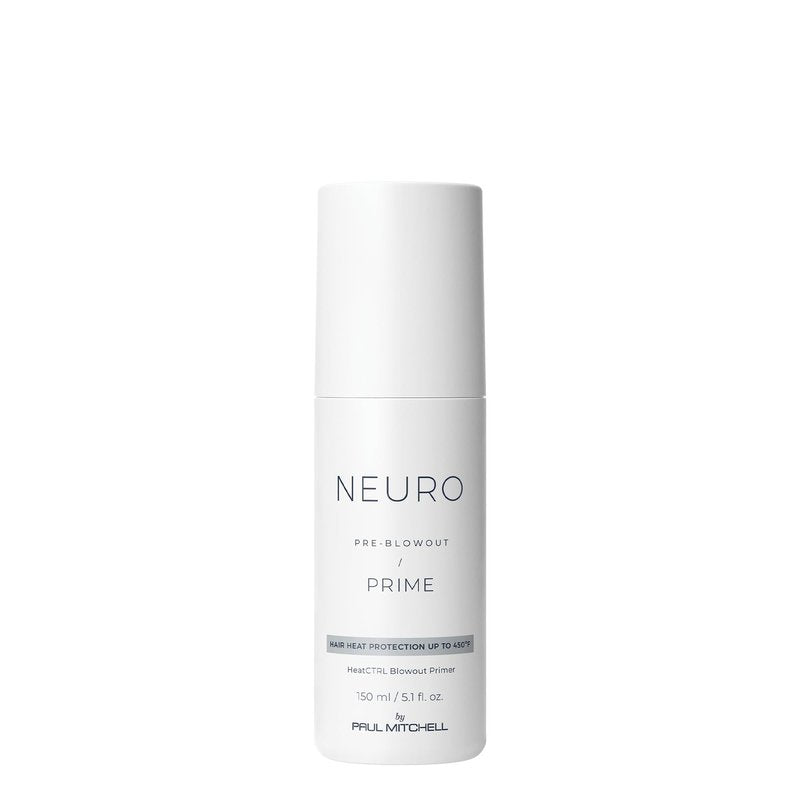 Neuro by Paul Mitchell Prime HeatCTRL Blowout Primer, For Blow-Drying All Hair Types, 5.1 oz