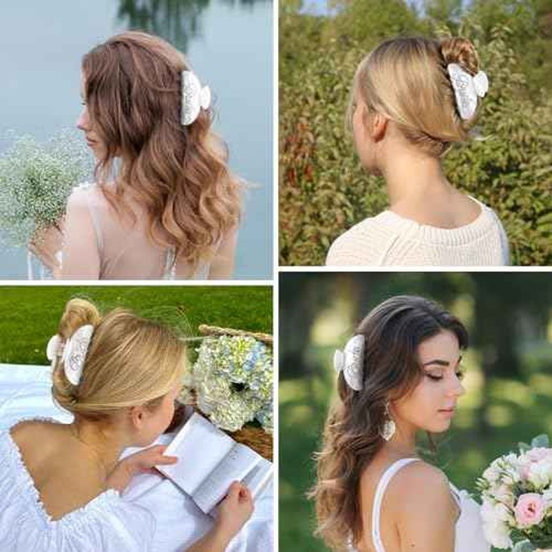 Bride Hair Claw Clip ? Bride to Be Gifts, Bachelorette Party Accessories, Bridal Shower Gifts for Wedding