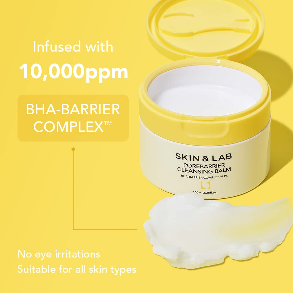 SKIN&LAB Vitamin C Brightening Serum and Porebarrier Cleansing Balm Bundle