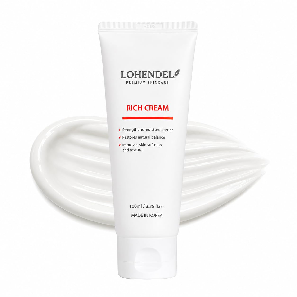 LOHENDEL Rich Cream - Soothe Irritated Skin, Intense Moisturizer