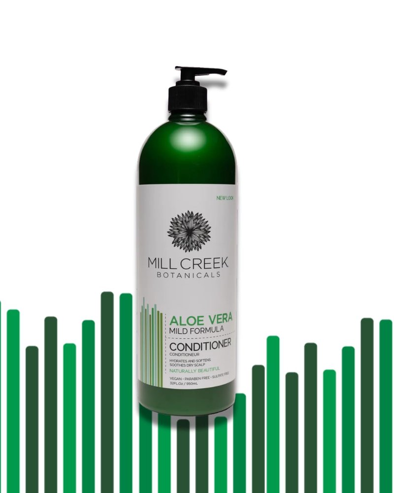 Aloe Vera Shampoo and Conditioner Bundle | Moisturizing Hair Care Set - 14 Oz Each