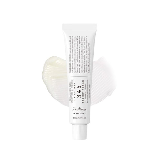 Dr.Althea 345 Relief Cream | Moisturizer for Soothing Recovery and Blemish Care with PDRN & Niacinamide | Korean Vegan Skin Care for All Skin Types