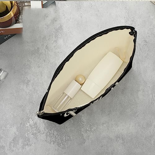 Decohim Emperor Makeup Bag Cosmetic Bag Accessory Bag Gifts for Women Halloween Evil Queen Witch Stuff Birthday Christmas Halloween Party Gift for Llama Villain Lover Fans Sister Girl BFF Fandom