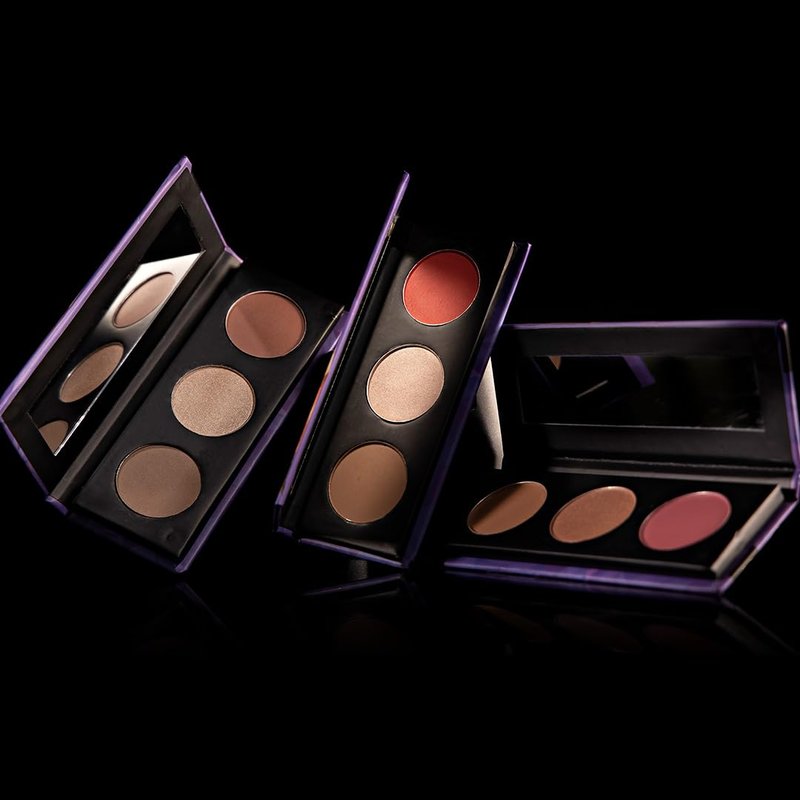 SUGAR Cosmetics Contour De Force Face Palette for Makeup Includes Matte Bronzer, Highlighter & Blush Makeup Palette with Built-in Mirror - 2 g (Pack of 1) 01 Subtle Summit - Face Pallete