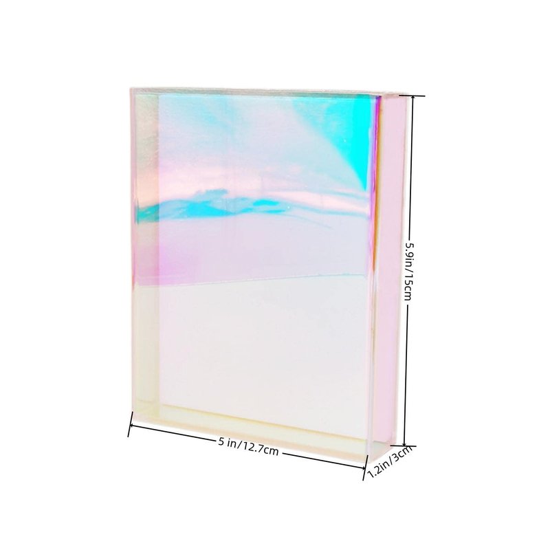 Eyelash Grafting Pallet with Cover, Dust-proof Acrylic Lash Tile holder, Dazzling Eyelash Extensions Storage Gasket Pads for Beauty Artist Salon (Dazzling L)