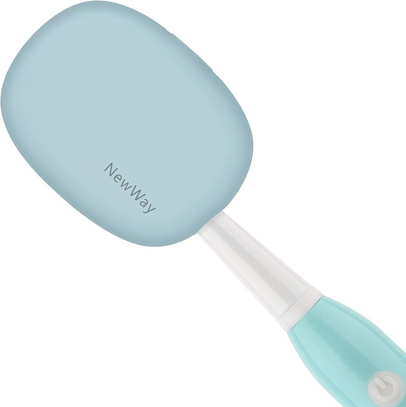 Rechargeable Travel Toothbrush Case - Mini Toothbrush Cover with Holder | Blue