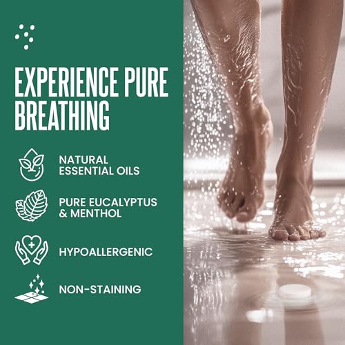 Cleverfy Eucalyptus for Shower Steamers Aromatherapy ? Stocking Stuffers for Women, Teens and Wife ? Christmas Gifts for Women and Teen Girls ? White Elephant Gifts for Adults ? 18 Tablets