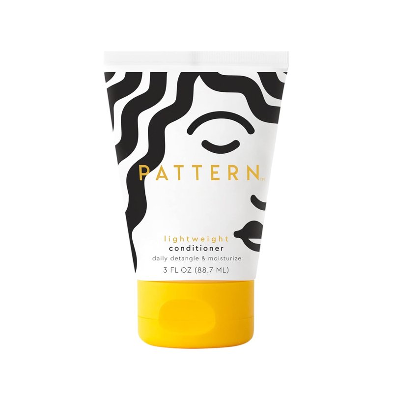 PATTERN Beauty Lightweight Conditioner - Rich Moisture for Curlies & Coilies | 3 Fl Oz, Ideal for 3A-4C Hair