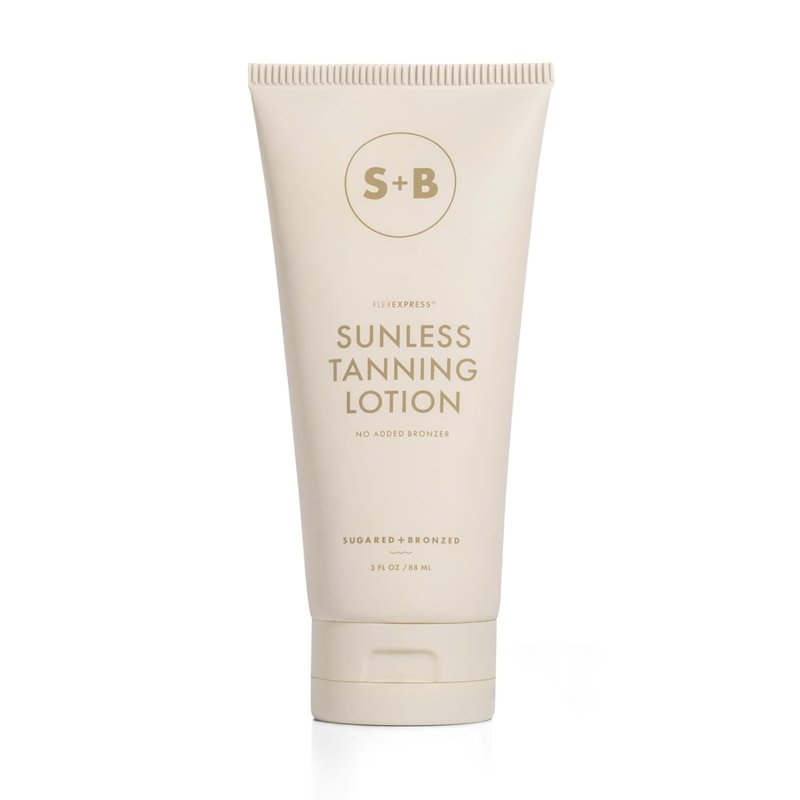Sunless Tanning Lotion - Hydrating Self Tanner for Face & Body | Natural-Looking Tan, 3 Fl Oz, Vegan & Cruelty-Free