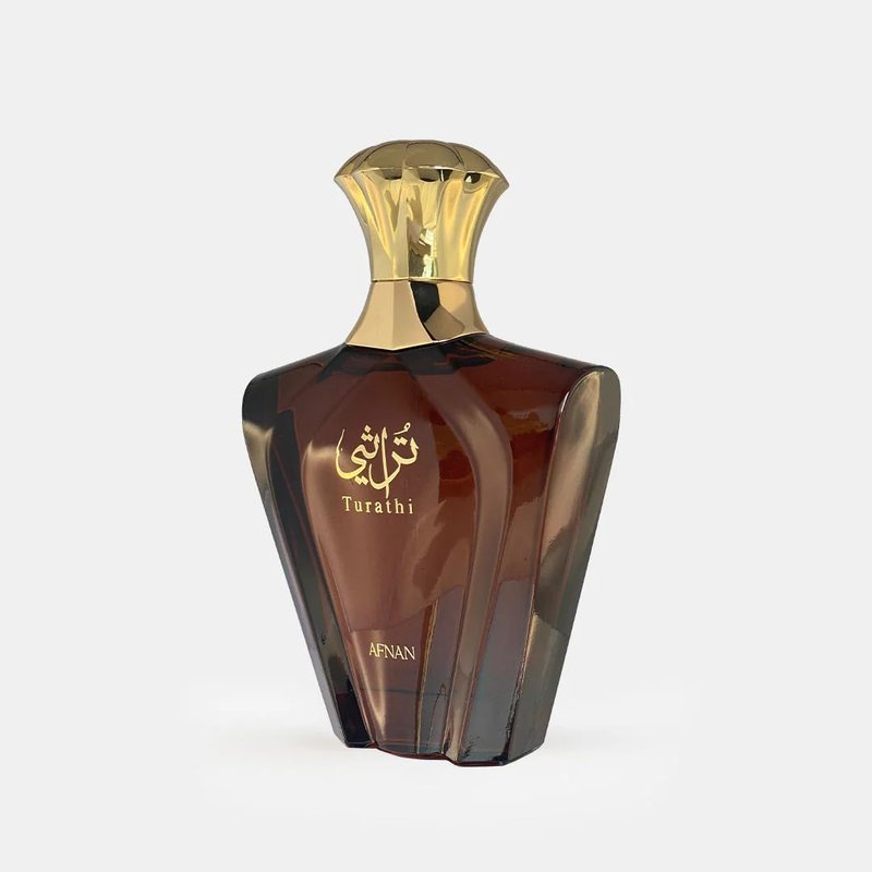 Afnan Turathi Brown Eau de Parfum Spray for Men - 3 Oz | Long-Lasting Fragrance