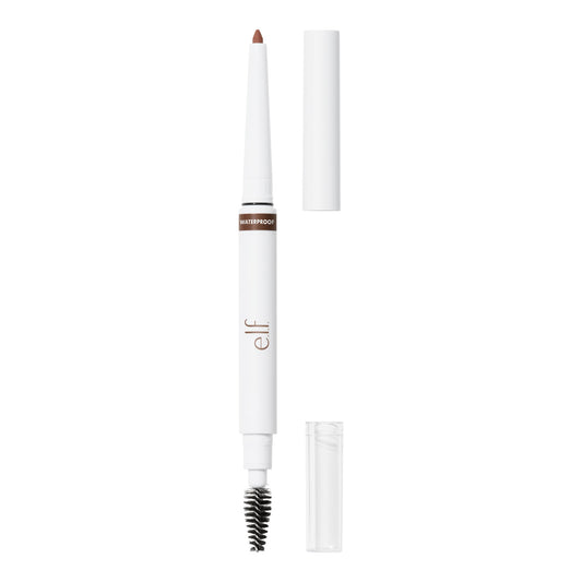 e.l.f. Instant Lift Waterproof Eyebrow Pencil, Dual-Ended with Precision Tip & Spoolie, Smudge-Resistant Formula for Natural, Long-Lasting Brows, Auburn