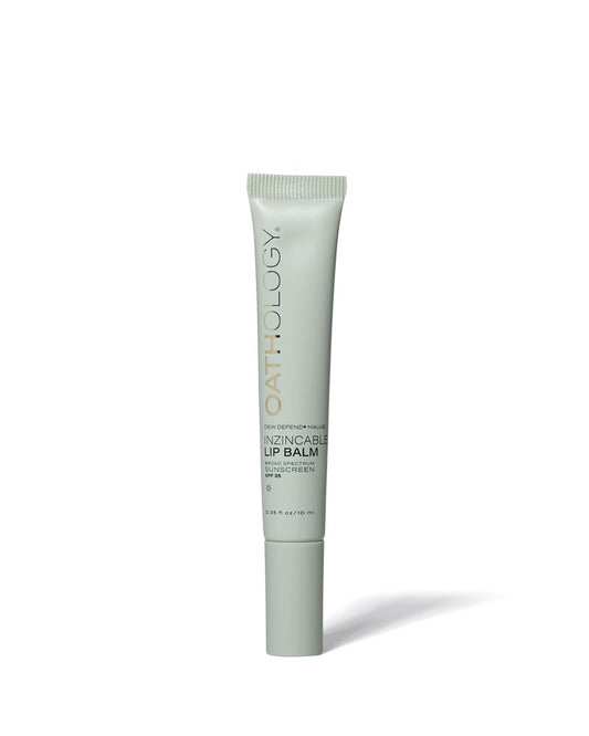 Oathology Inzincable® Mineral Lip Balm, SPF 35, 10mL, Dermatologist crafted skincare