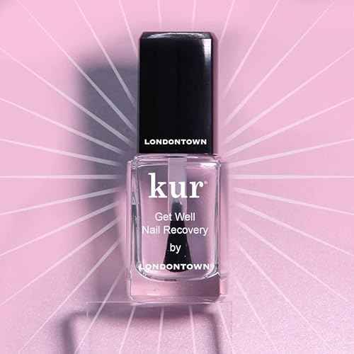 LONDONTOWN Get Well Nail Recovery - Strengthening Nail Care Repair Treatment for Weak Damaged Nails | Clear Nail Polish Solution for Healthy Nail Growth, .40fl oz