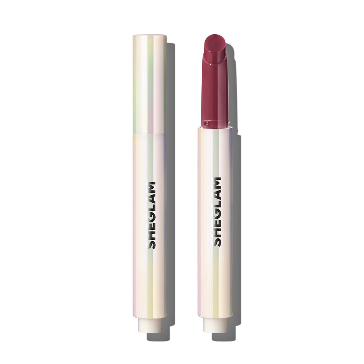 SHEGLAM Pout-Perfect Moisturizing Solid Lip Gloss with Plumping Serum Non Sticky Lipstick with Coconut Oil