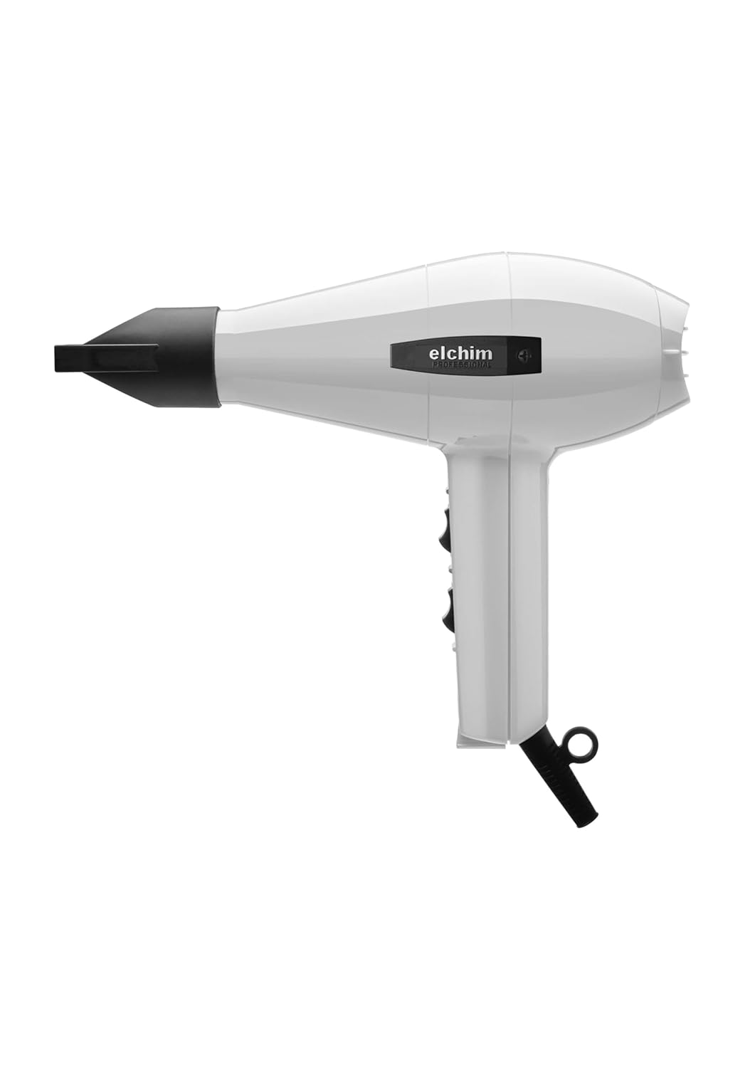 Elchim 2001 Hair Dryer - High Pressure, Fast Drying | White, 1 Count