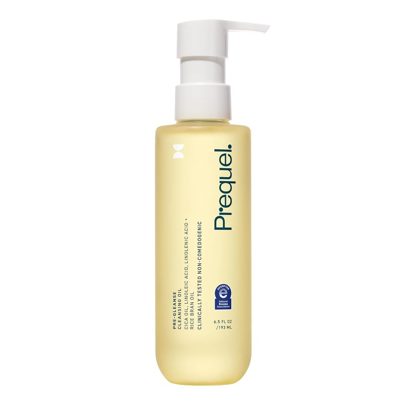 Prequel Skin Pre-Gleanse Oil Cleanser - Gentle Double Cleansing Oil with Cica | 6.5oz for All Skin Types