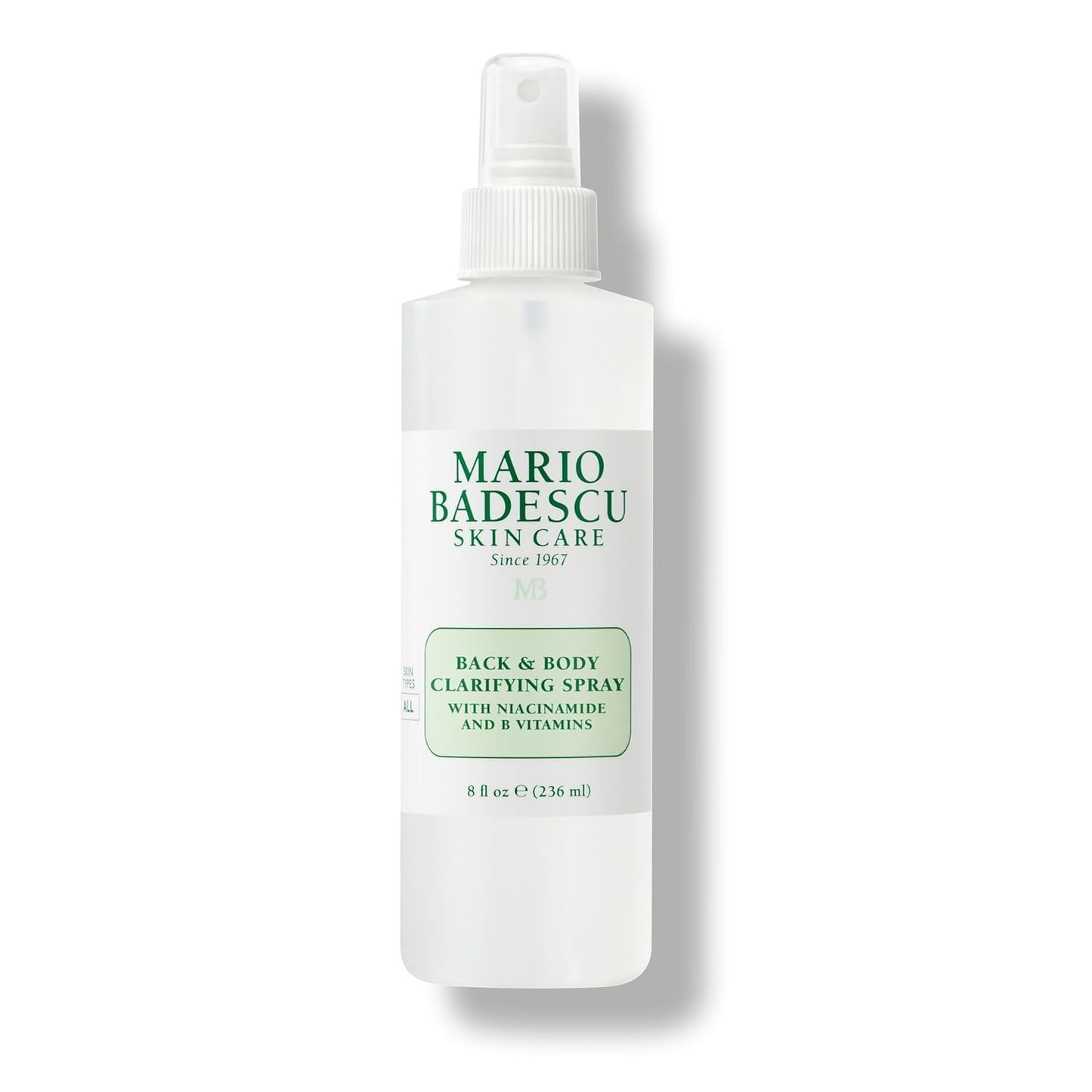 Mario Badescu Drying Lotion & Back & Body Clarifying Spray Bundle | Blemish Spot Treatment & Back-Acne Solution | With Salicylic Acid, Sulfur, Zinc Oxide, Niacinamide & B Vitamins | Soothes & Strength