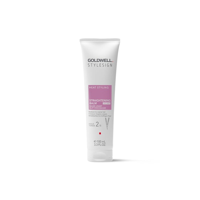 Goldwell StyleSign Straightening Balm - Smoothing Hair Treatment for Frizz Control | 5.1 oz
