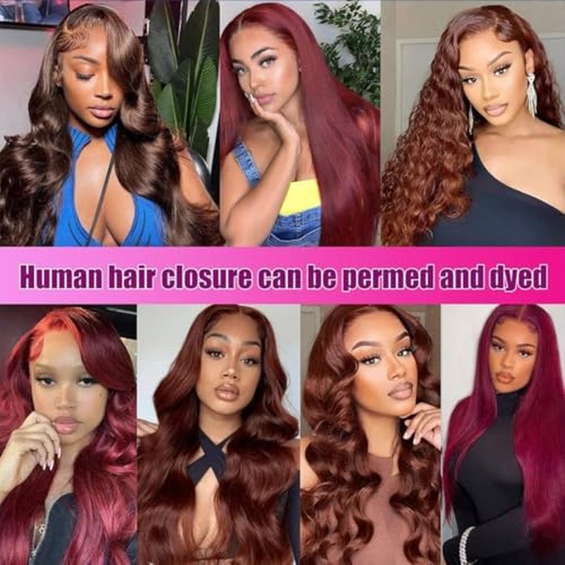 2x6 Human Hair HD Transparent Lace Closure Body Wave Skinlike 22inch 100% Virgin 2x6 Human Hair Middle Part Kim K Closure Brazilian 2x6 Body Wave HD Closure Natural Black glueless pre plucked bleached