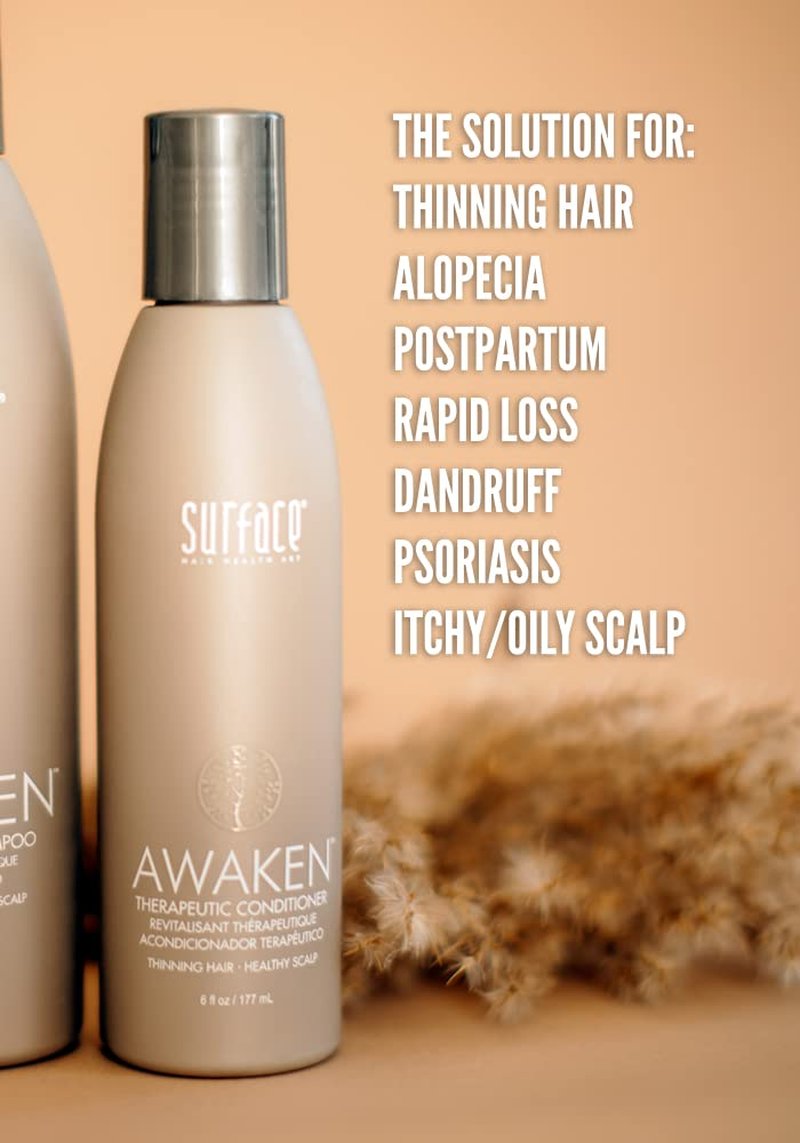 Awaken Therapeutic Conditioner - Natural Ingredients for Thinning Hair & Healthy Scalp | 12 oz