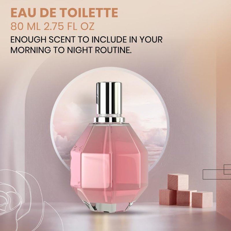 Sandora Fragrances FLORAL BOOM Women's Perfume – Floral, Bergamot and Osmanthus; Orchid, Jasmine, Rose, Freesia and African Orange Flower; Patchouli, Musk and Vanilla – (3.4 fl oz / 100 ml)