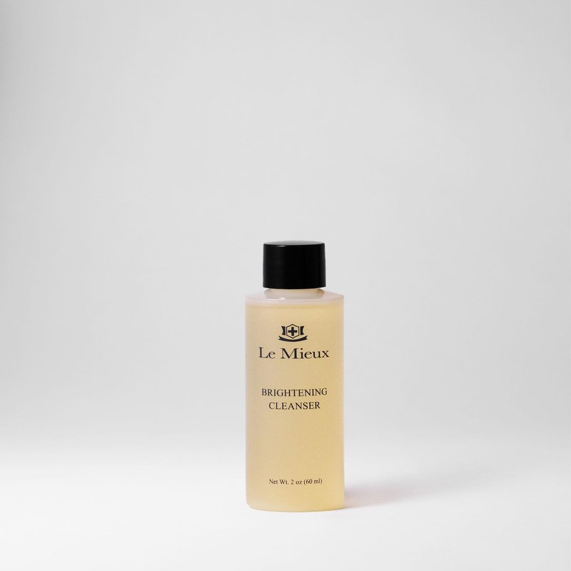 Le Mieux Brightening Cleanser - Face Wash with Vitamin C, Mandelic Acid & Antioxidant Glutathione for Soft Glowing Skin, No Parabens or Sulfates (6 oz / 180 ml)