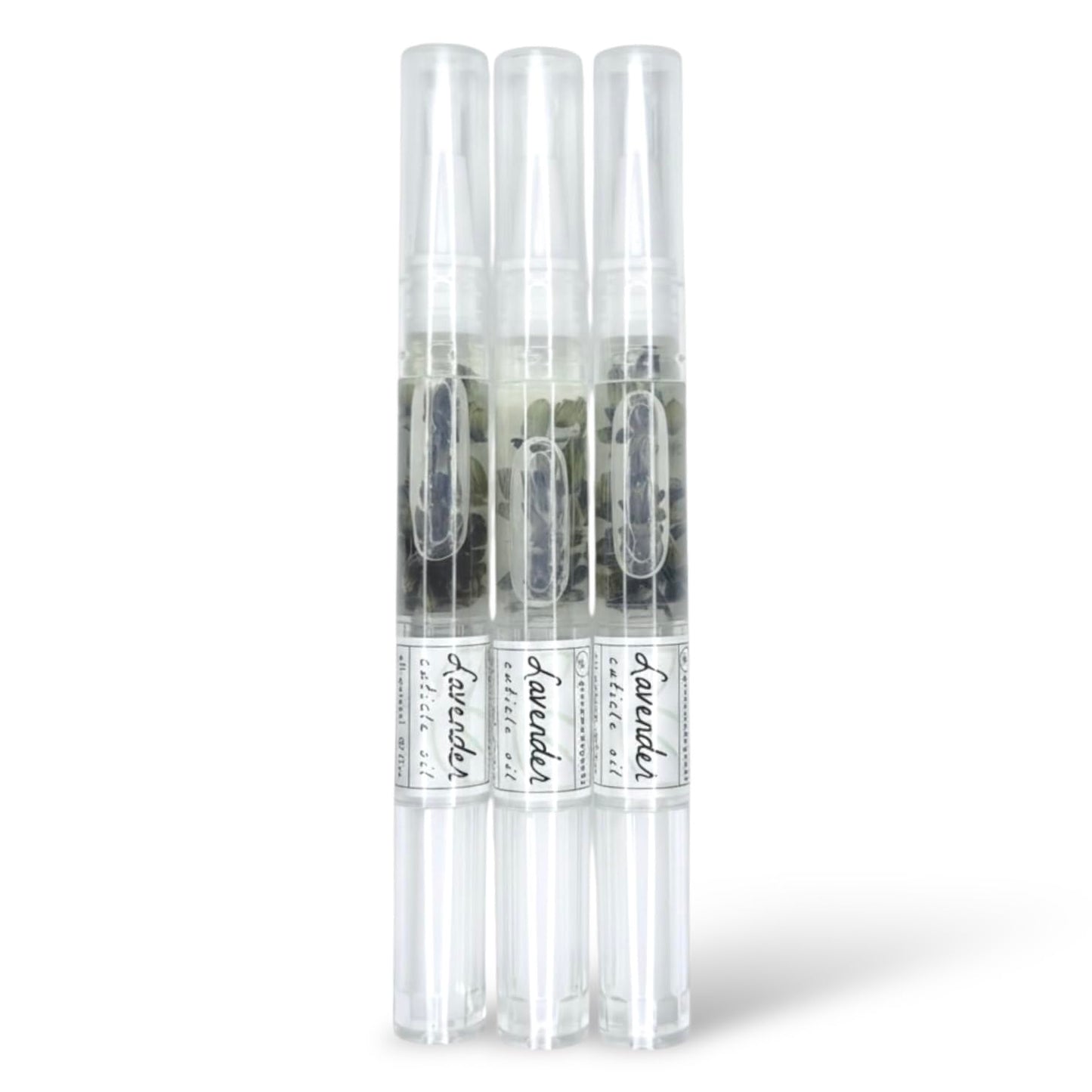 Greenmade goods Lavender Cuticle Oil Trio- CLEAN BEAUTY AWARD WINNER- Professional Manicure and Pedicure Set- Nourishes, Strengthens, Protects (Pack of 3)