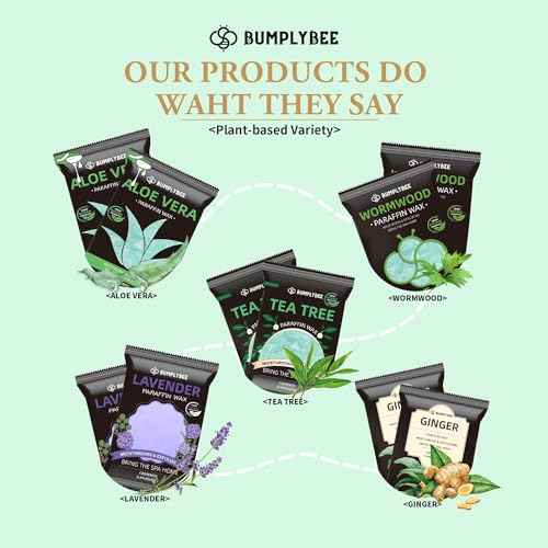 Paraffin Wax for Hand and Feet, 10 Pack Aloe Vera Paraffin Wax Refills for Paraffin Wax Machine, Hand Wax Paraffin Wax Bath, Foot Wax Paraffin Bath, Moisturizing Hands Feet, Deep Hydration