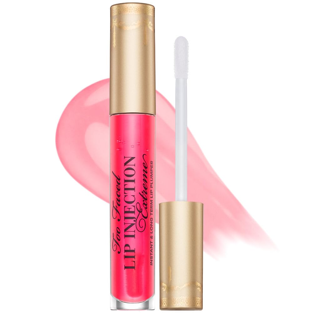 Too Faced Lip Injection Extreme Plumper Gloss - Hydrating & Volumizing Formula | Long-Lasting Shine