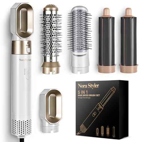 5-in-1 Multistyler Pro, Hot Air Styler for Curling, Straightening, Volumizing, All Hair Types