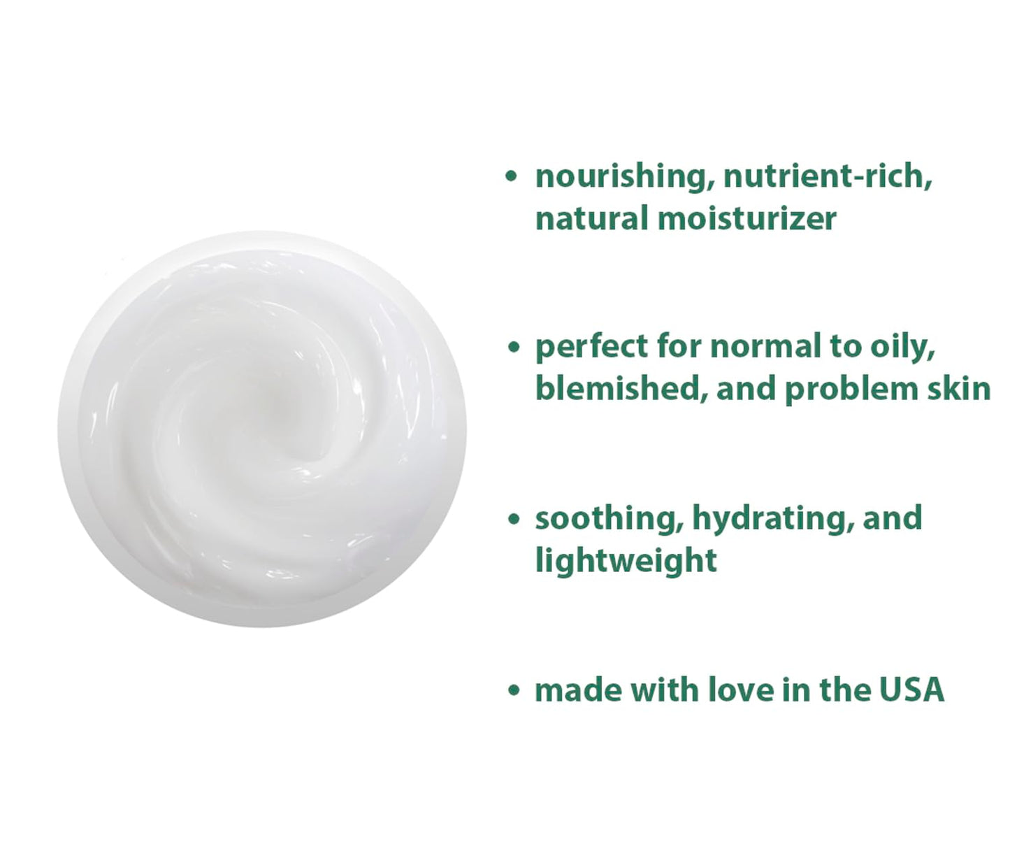Raya Ultra-Light Seaweed Cream (304) | Anti-Aging Moisturizer for Oily, Break-Out Skin | Hydrating Face Cream Reduces Fine Lines, Wrinkles | Best Facial Moisturizer for Dry, Aging Skin | Controls Oil