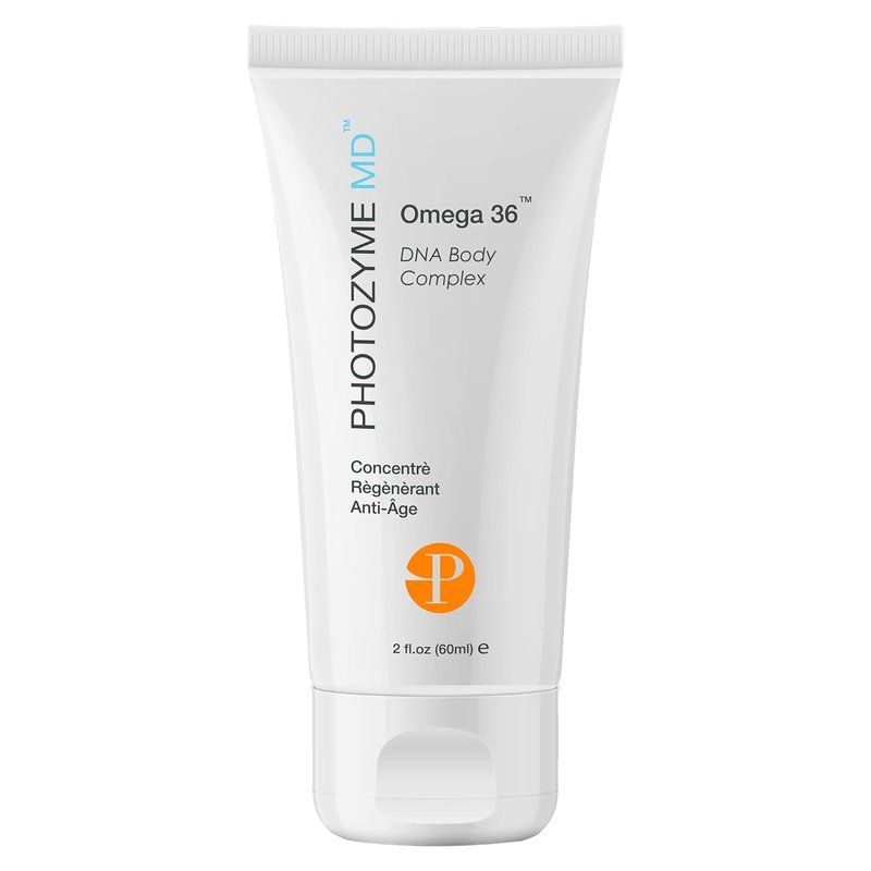 Photozyme Omega 36 Body Complex - Anti-Aging Body Cream with Omega 3 & 6 | Hydrating, Firming, Fragrance-Free - 2 fl oz