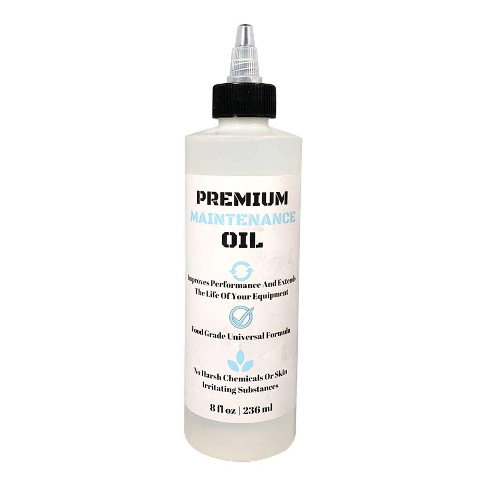 Premium Lubricating White Oil for Electric Shavers & Hair Clippers - Anti-Rust Protection, 8oz