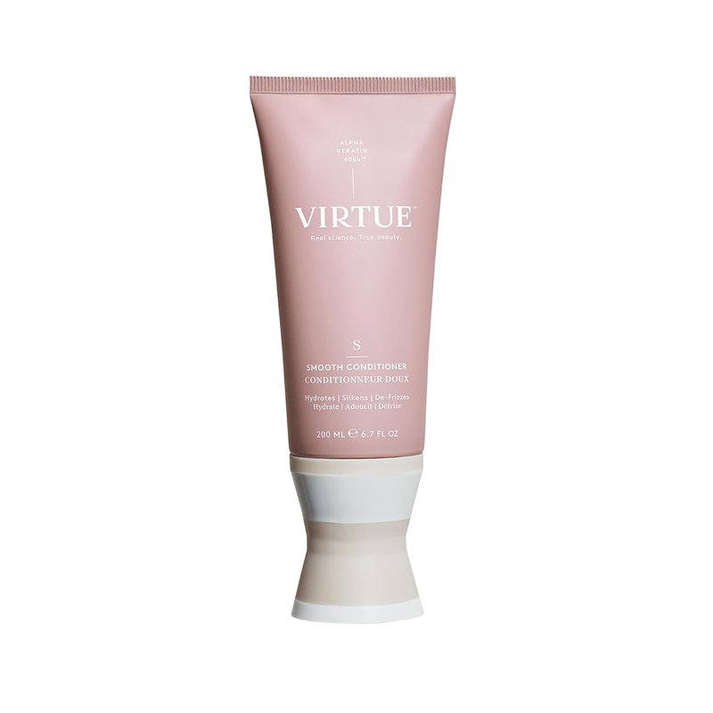 Virtue Smooth Conditioner - Frizz Control for Curly Hair | Sulfate-Free & Color Safe