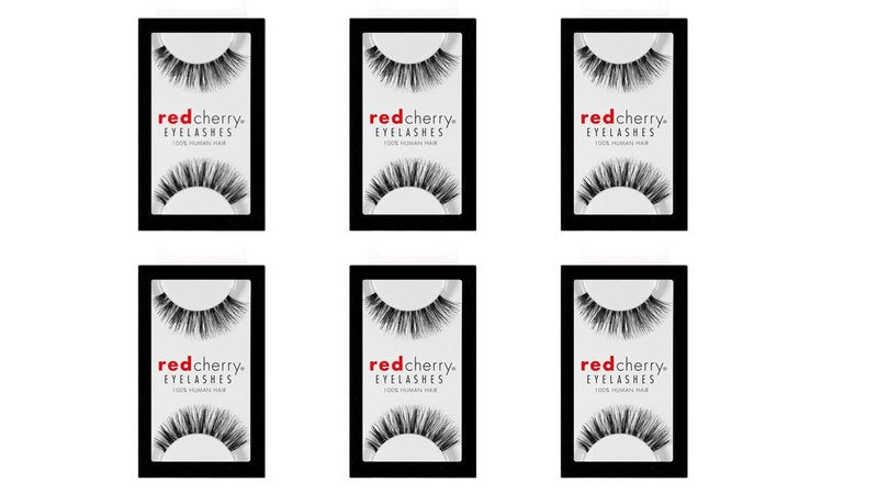 Red Cherry #415 False Eyelashes (Pack of 6 Pairs)